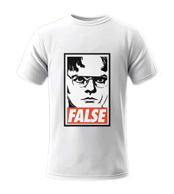 Dwight Schrute FALSE - Playera