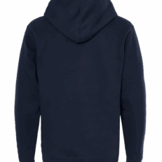 Hoodie Mockup Azul Marino Posterior