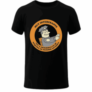 Maquina de Escribir Invisible Jefe Gorgory - Playera