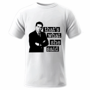 Michael Scott That's What She Said - Playera Marino