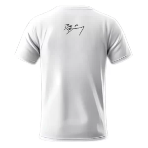 Playera Bad Bunny Álbumes Blanca - Posterior