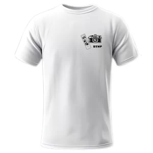 Playera Bad Bunny DTMF 03 Blanca - Frontal