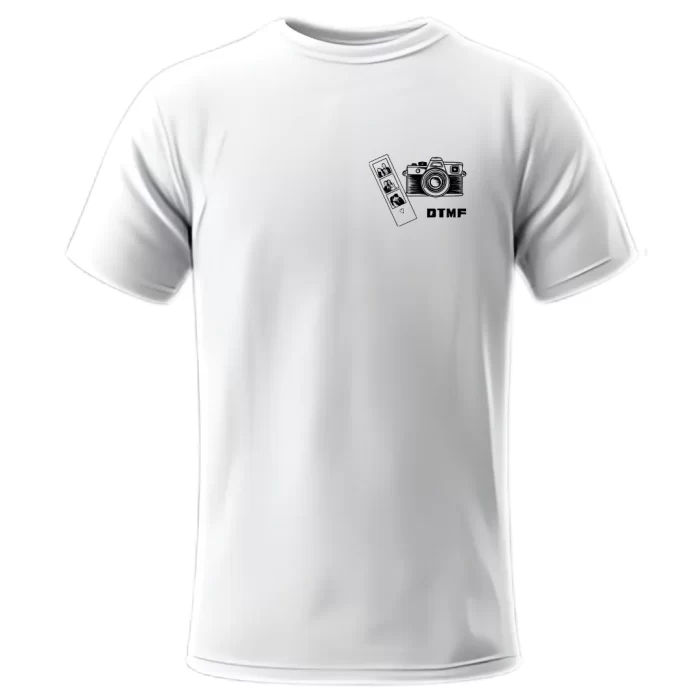 Playera Bad Bunny DTMF 03 Blanca - Frontal