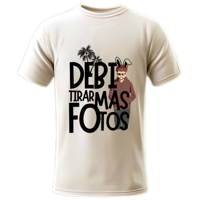 Playera Bad Bunny DTMF 05 Nude