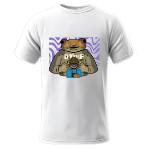 Playera Bad Bunny DTMF 09 Blanca