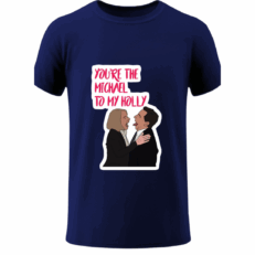 You're The Michael To My Holy - Playera Marino