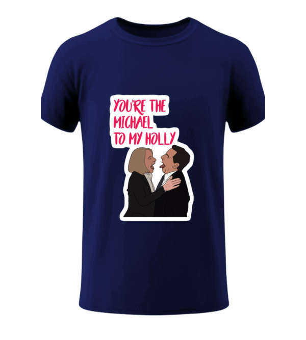 You're The Michael To My Holy - Playera Marino