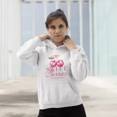 modelo hoodie sweet cherries