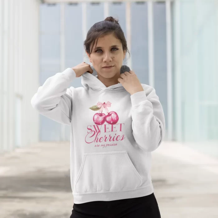 modelo hoodie sweet cherries