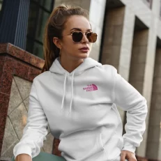 modelo hoodie the barbie face