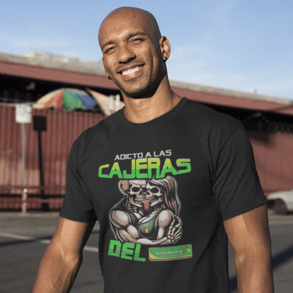modelo playera adicto a las cajeras de Bodega Aurrera 2