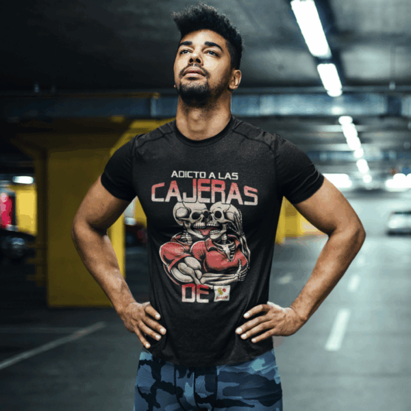 modelo playera adicto a las cajeras de Soriana cua