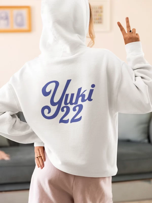Yuki 22 - Hoodie Blanca - Imagen 3