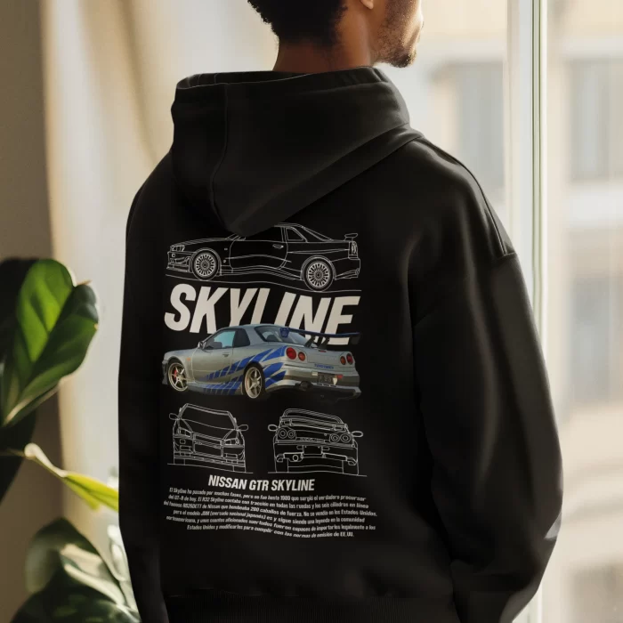modelo skyline hoodie cua