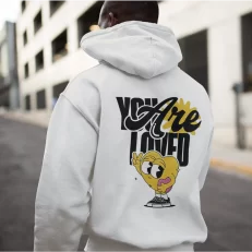 modelo you are loved hoodie