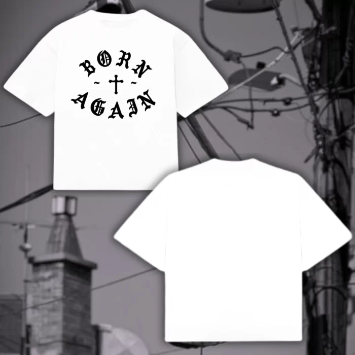 Boxy Fit Born Again - Blanca