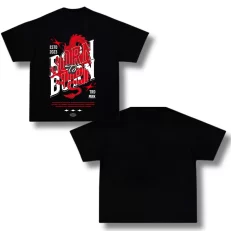 Boxy Fit Born To Burn - Negro
