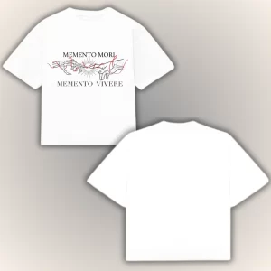 Boxy Fit Memento Mori - Blanca