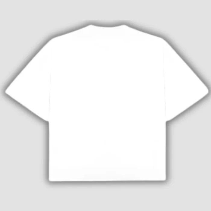 Boxy Fit Memento Mori - Blanca Espalda