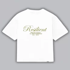 Boxy Fit Resilient - Blanca Frontal