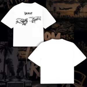 Boxy Fit Sad Boyz - Blanca