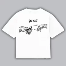 Boxy Fit Sad Boyz - Blanca Frontal