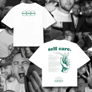 Boxy Fit Self Care Mac Miller - Rosa