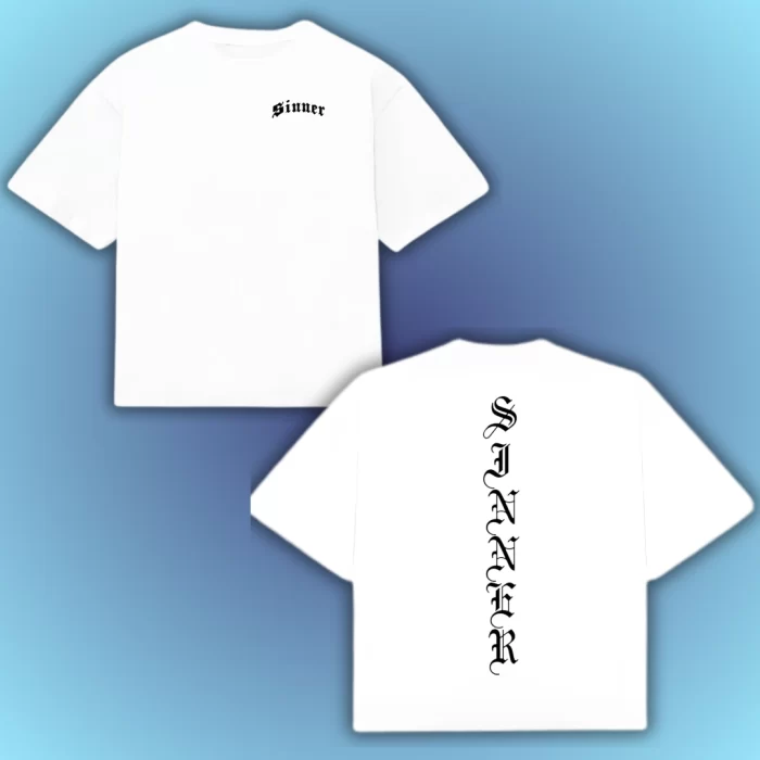 Boxy Fit Sinners - Blanca