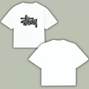 Boxy Fit Stussy Concept - Blanca