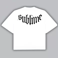 Boxy Fit Sublime - Blanca Espalda