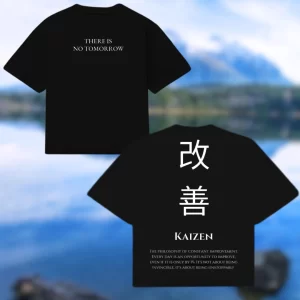 Boxy fit Kaisen - Negro