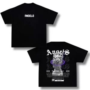 OverSize Angels Angels - Negro
