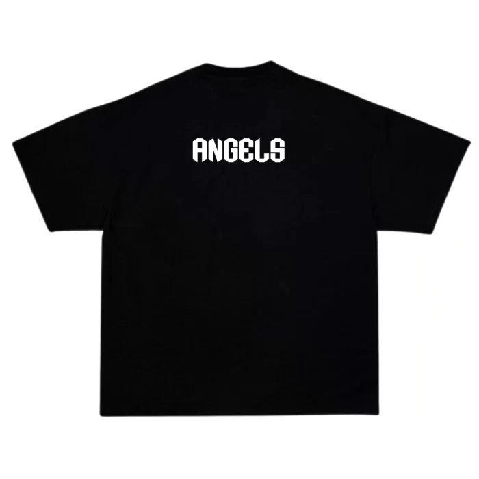 OverSize Angels Angels - Negro Frontal