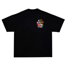 OverSize AntiSocial Social Club Letras Collage - Negra Frontal