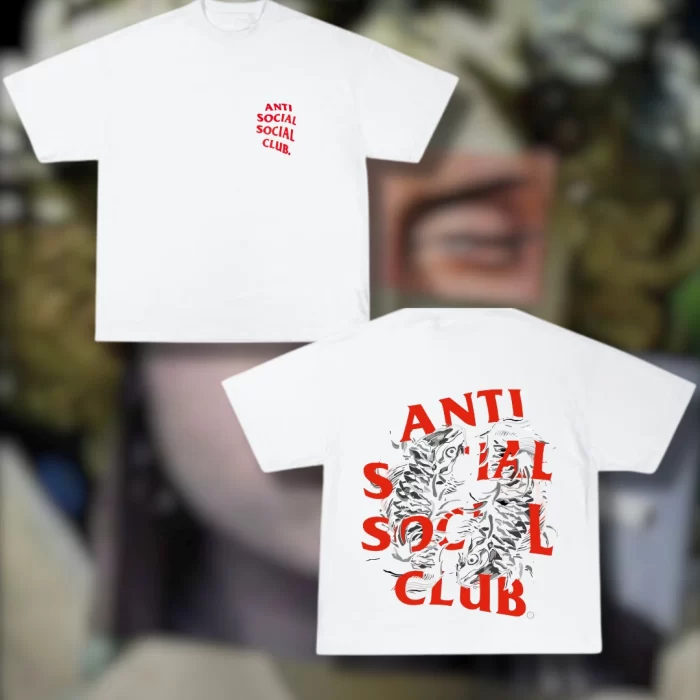 OverSize Antisocial Social Club Omasake - Blanca