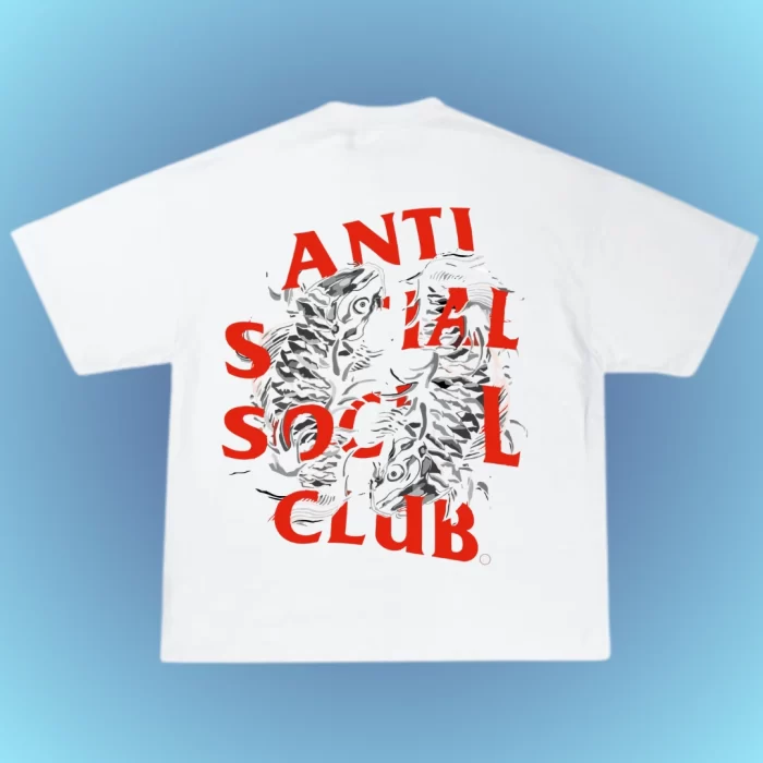 OverSize Antisocial Social Club Omasake - Blanca Espalda