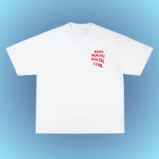 OverSize Antisocial Social Club Omasake - Blanca Frontal