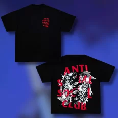 OverSize Antisocial Social Club Omasake - Negra