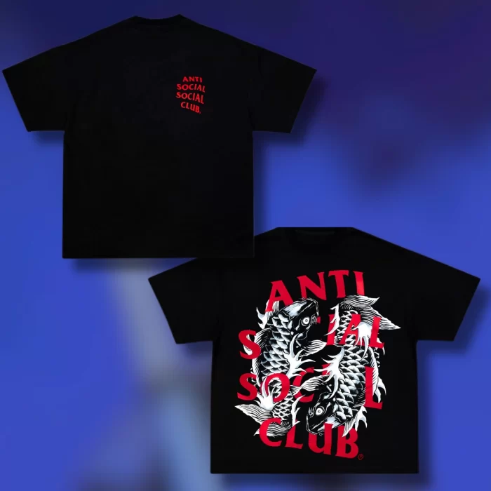 OverSize Antisocial Social Club Omasake - Negra