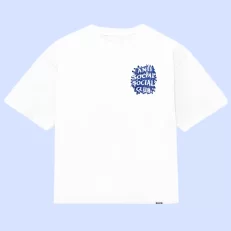 OverSize Antisocial Social Slime Blue - Blanca Frontal