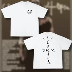 OverSize Cactus Jack Travis Scott - Blanca