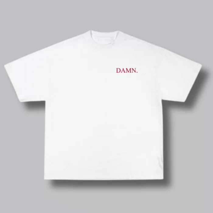 OverSize DAMN. Kendrick Lamar - Blanca Frontal