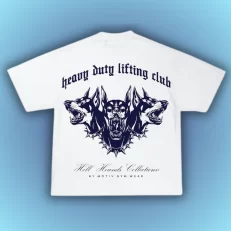 OverSize Heavy Duty Lifting Club - Blanca Espalda