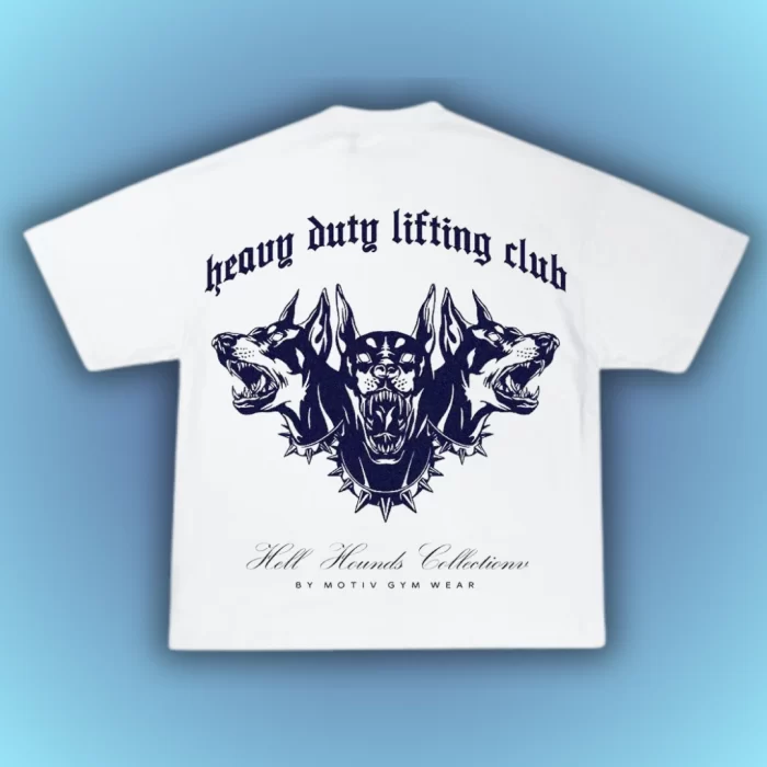 OverSize Heavy Duty Lifting Club - Blanca Espalda