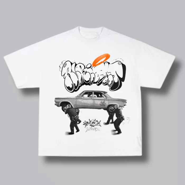 OverSize Kendrick Lamar Alright - Blanca Frontal