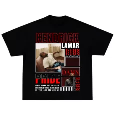 OverSize Kendrick Lamar Pride - Negra Espalda