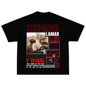 OverSize Kendrick Lamar Pride - Negra Espalda