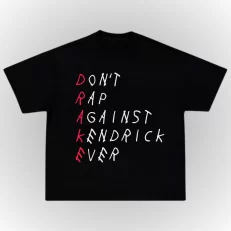 OverSize Kendrick Lamar _ DRAKE - Negra Espalda
