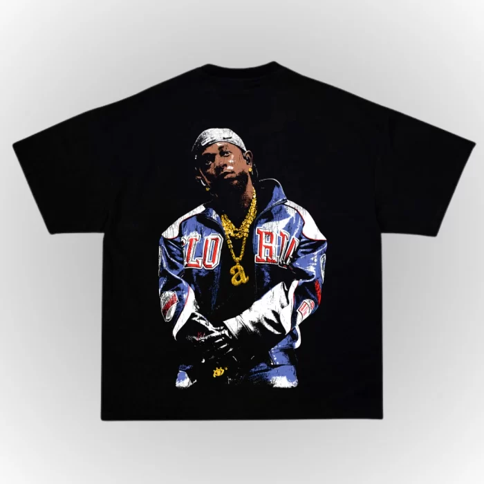 OverSize Kendrick Lamar _ DRAKE - Negra Frontal