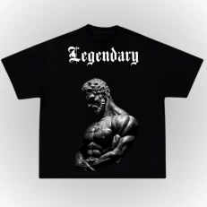 OverSize Legendary - Negro Espalda